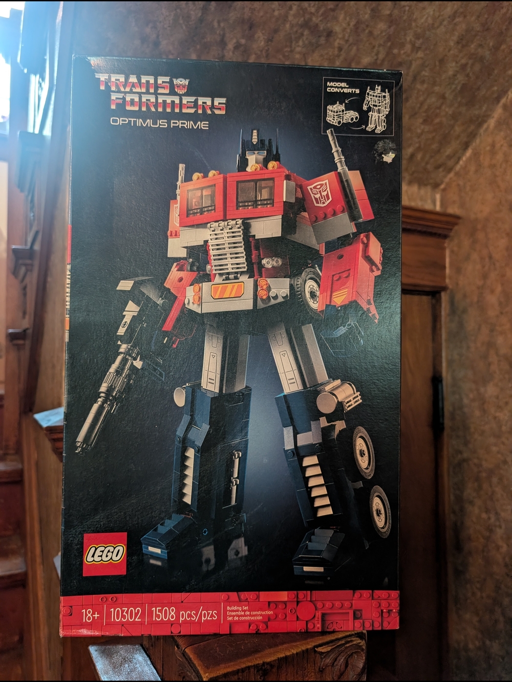 LEGO Transformers Optimus Prime Set 10302 Sealed G-1 Autobot Leader
